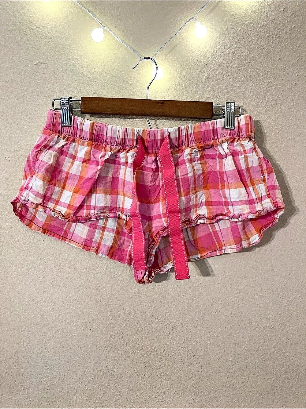 Old Navy Plaid Pajama Shorts Size Medium